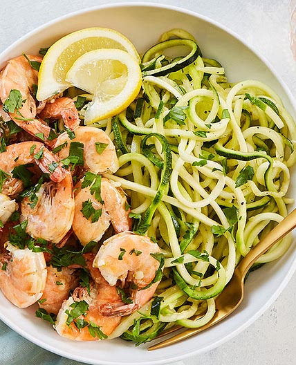 20-Minute Shrimp Scampi Zoodles