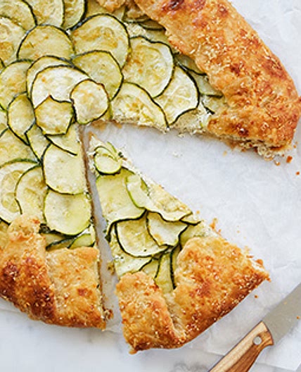 Zucchini Ricotta Galette