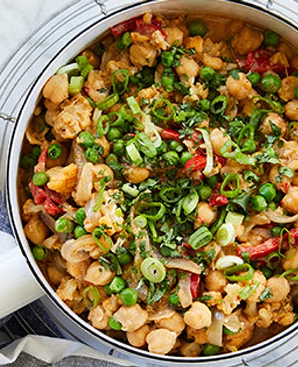 Chickpea and Vegetable Coconut Curry