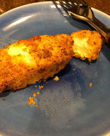 Air fryer crispy fish fillets