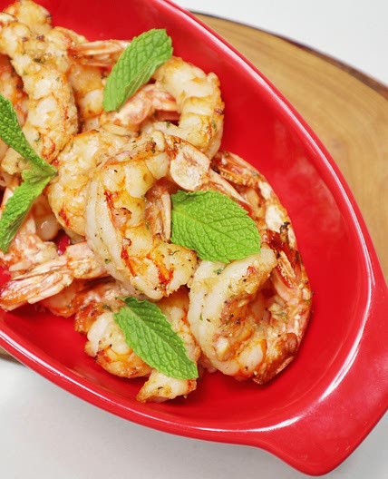 초간단 에어프라이어 레시피 허니갈릭 쉬림프