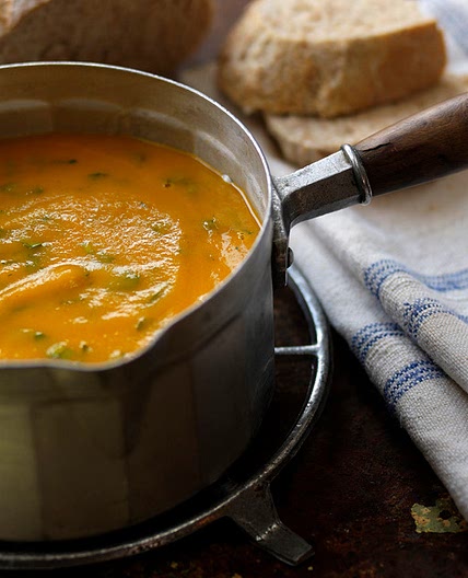 Carrot and coriander soup