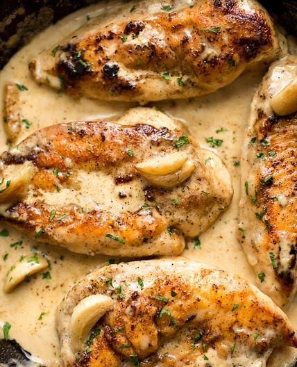 Creamy Garlic Chicken
