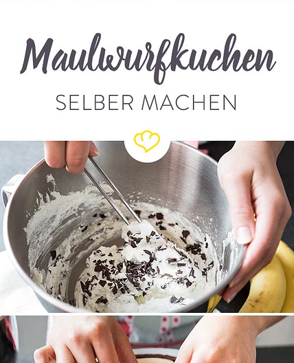 Backmischung adé: Maulwurfkuchen selber machen