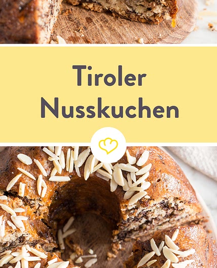 Kerniges Hütten-Schmankerl: Original Tiroler Nusskuchen