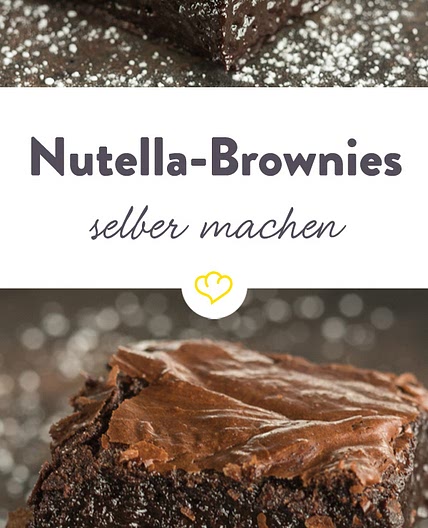 Nutella-Brownies