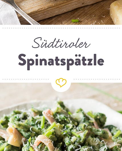 Südtiroler Spinatspätzle