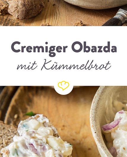 Cremig, deftig und sooo guad: Obazda mit Kümmelbrot