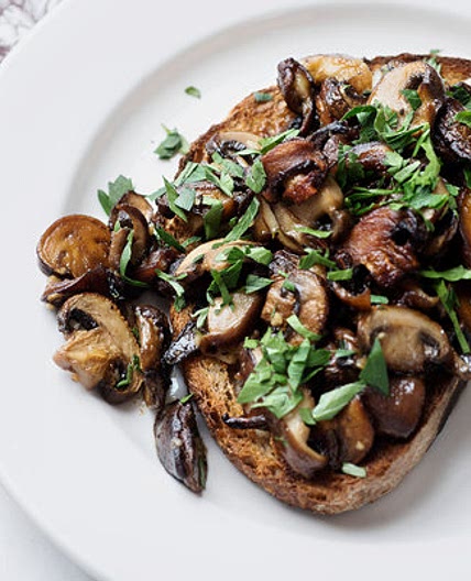 Mushrooms on Toast