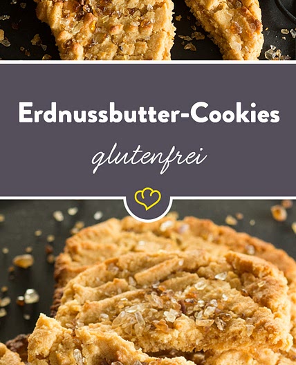Glutenfreie Erdnussbutter-Cookies