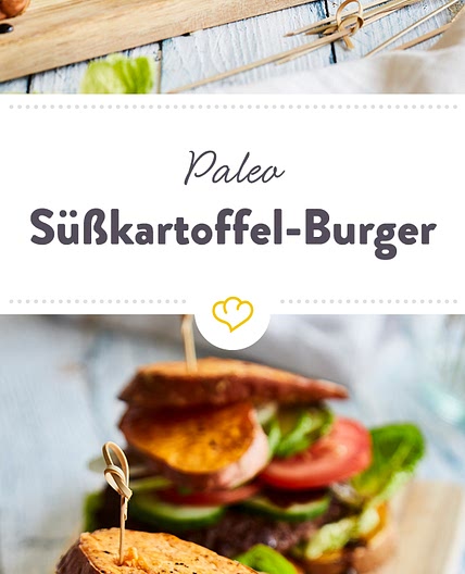 Paleo Süßkartoffel-Burger