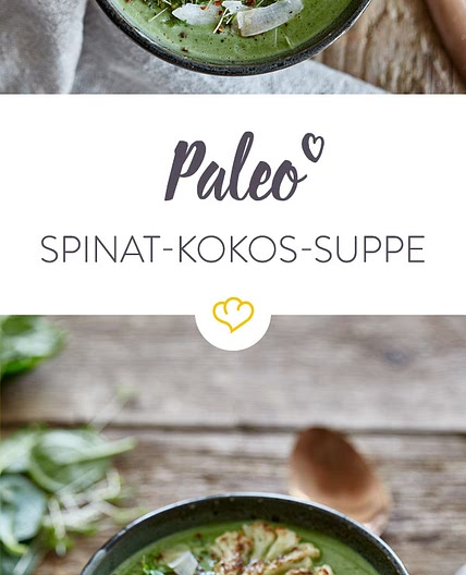 Paleo Spinat-Kokos-Suppe