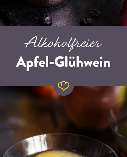 Die alkoholfreie Alternative: Apfel-Glühwein