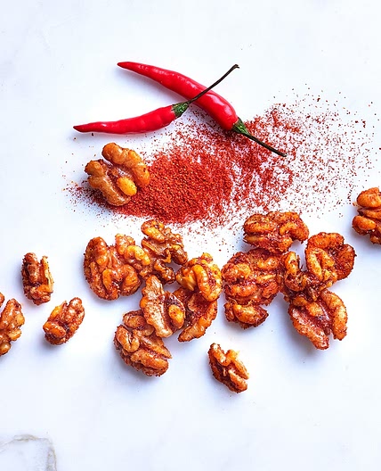 Carolina BBQ Walnuts