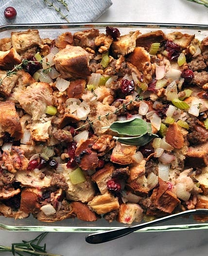 Walnut and Cranberry Stuffing