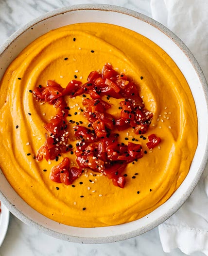 Roasted Red Pepper Hummus