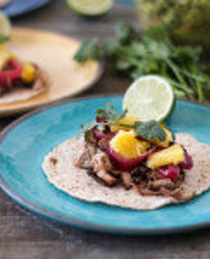 Pulled Pork Street Tacos (with Cassava Flour Tortillas)