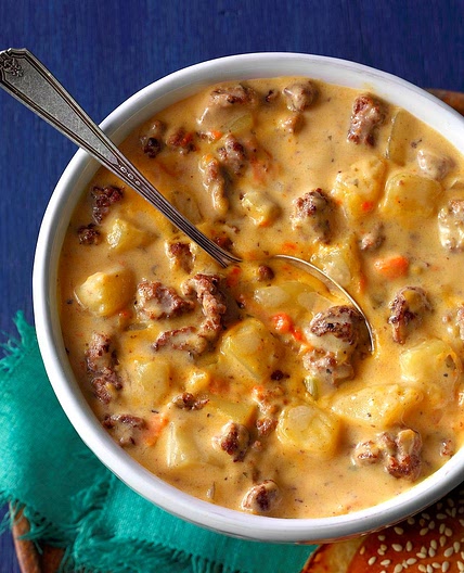 Cheeseburger Soup