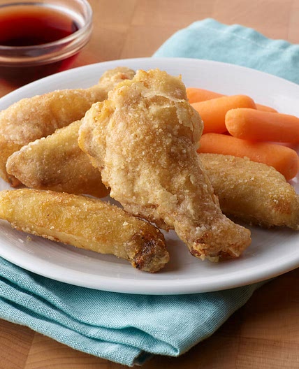 Air Fried Salt and Vinegar Chicken Wings