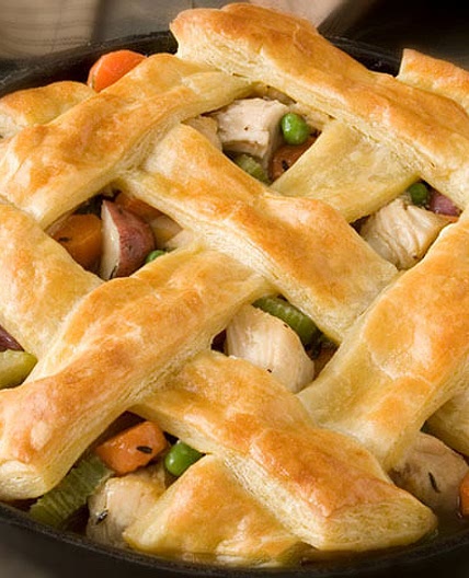 Easy Skillet Chicken Pot Pie