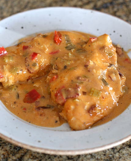Crock Pot Creole Sauce Chicken 
