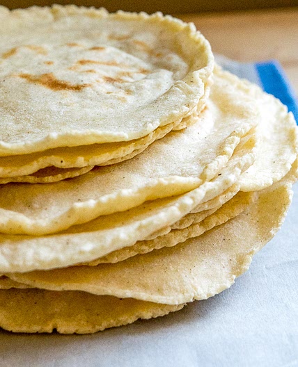 Homemade Corn Tortillas