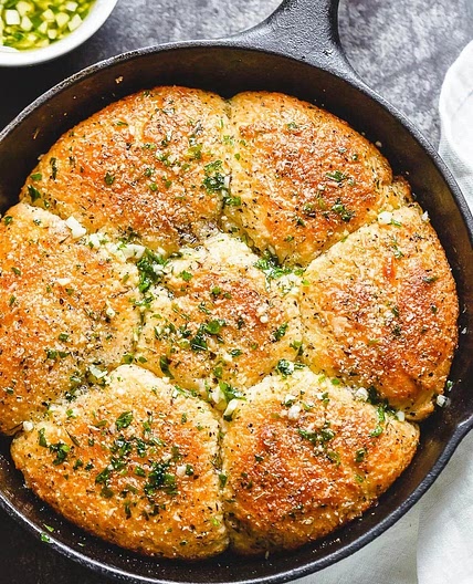 Garlic Butter Keto Bread