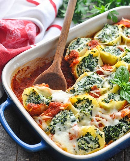 Spinach Stuffed Shells