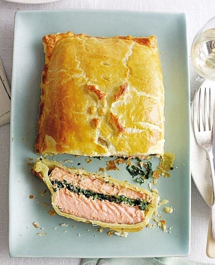 Salmon en croûte
