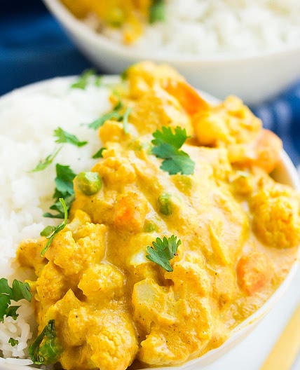 Quick and Easy Vegetable Korma