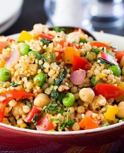 Moroccan Spiced Vegetable Couscous