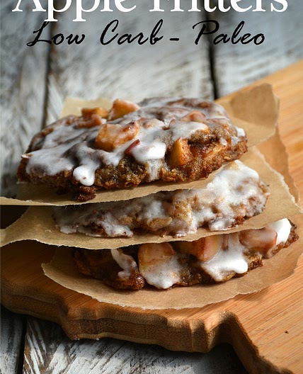 Apple Fritters - Paleo - Low Carb