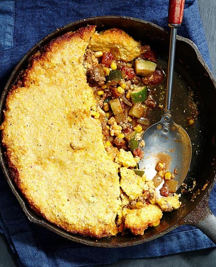Cornbread-Topped Chili Casserole