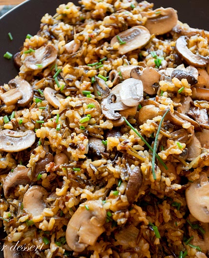 Wild Rice and Mushroom Pilaf