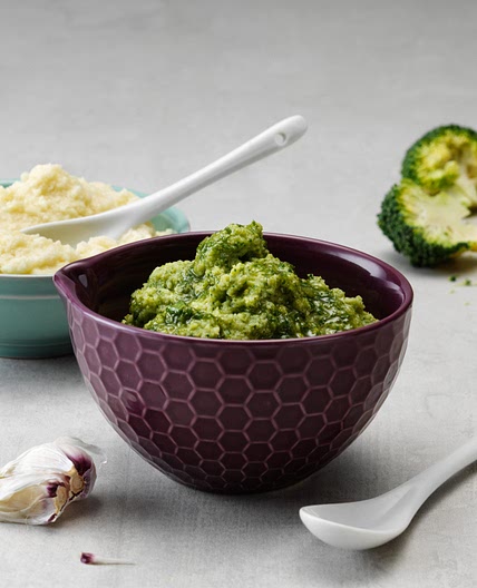 Low-carb broccoli mash