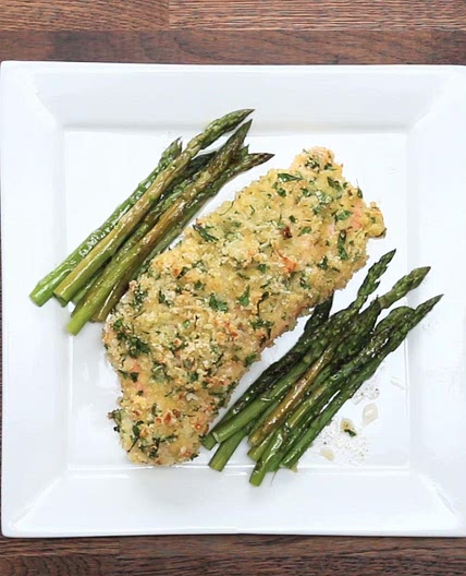 Parmesan Crusted Salmon Recipe by Tasty