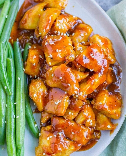 Healthy Orange Chicken