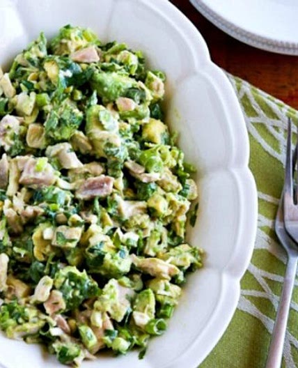 Chicken and Avocado Salad with Lime and Cilantro