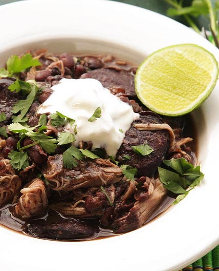 Quick and Easy Pressure Cooker Chicken and Black Bean Stew Recipe