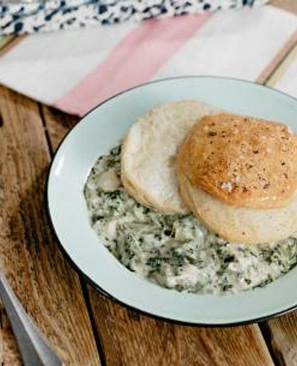 Spinach and Artichoke Chicken Casseroles