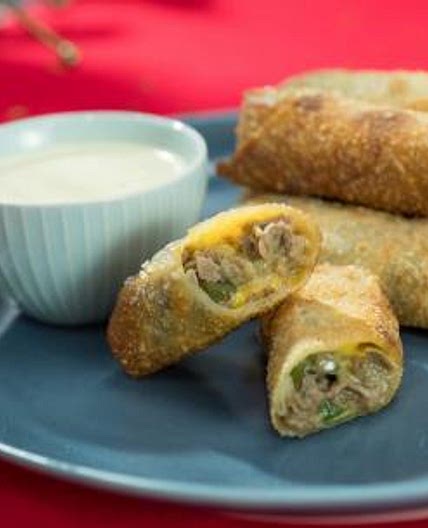 Cheesesteak Eggrolls