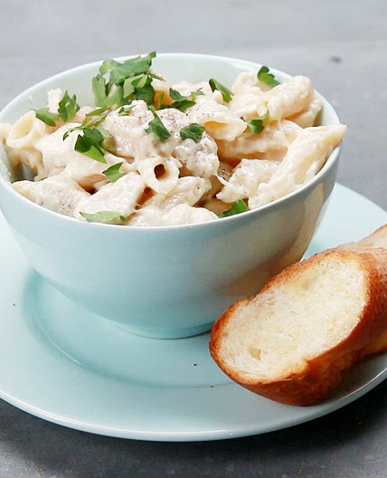 One-Pot Chicken Alfredo Recipe by Tasty