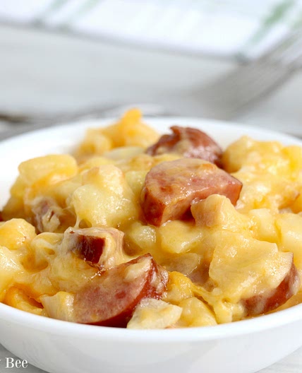 Slow Cooker Sausage and Potato Casserole