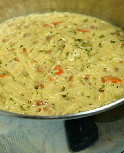 Crack Chicken Noodle Soup