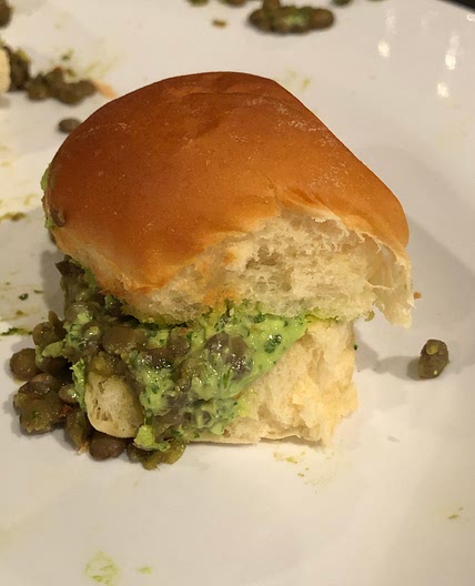 Spicy Lentil Sloppy Joes, with Green Chili Chutney