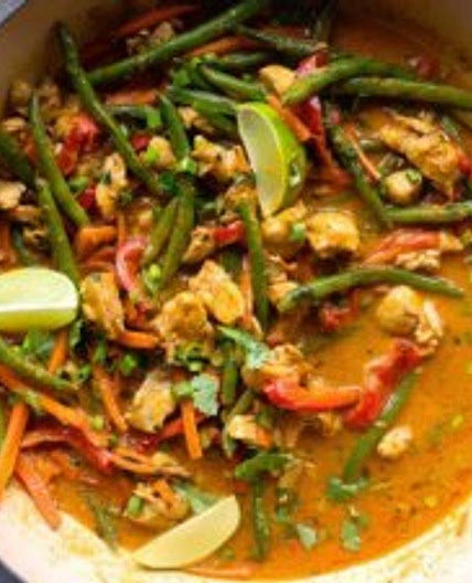 Easy Chicken Vegetable Curry