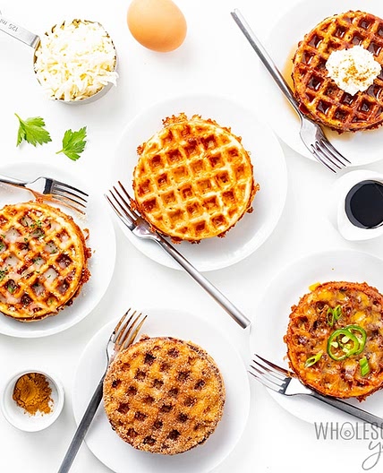 The Best Chaffles Recipe - 5 Ways!