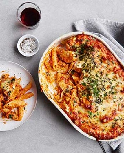 Chicken pasta bake