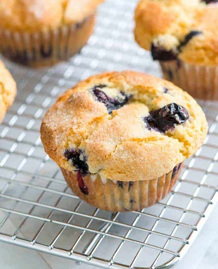 Quick and Easy Blueberry Muffins