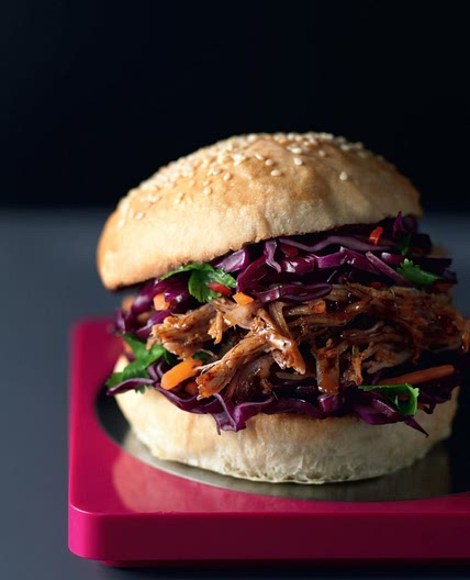 Slow-Cooker Asian Pulled Pork and Spicy Slaw